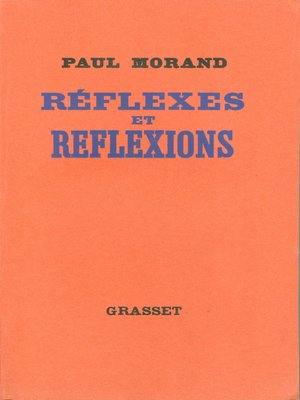 cover image of Réflexes et réflexions